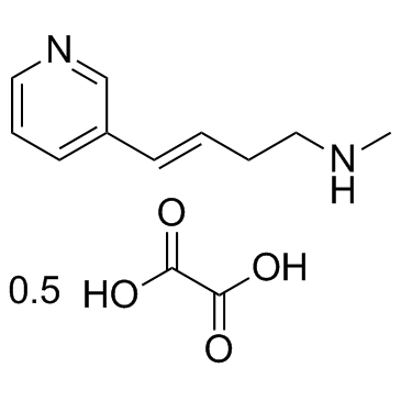 RJR-2403(hemioxalate)(Rivanicline hemioxalateMetanicotine hemioxalate)图片
