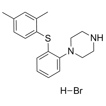 Vortioxetine hydrobromide(Lu AA21004 hydrobromide)图片