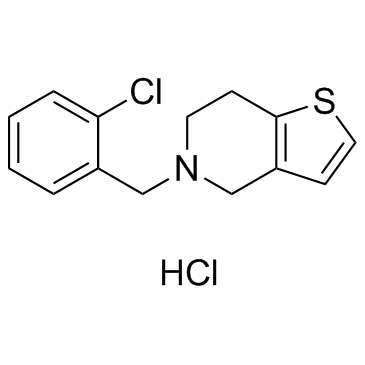 Ticlopidine hydrochloride图片