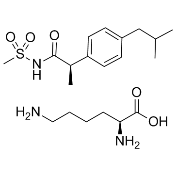 Reparixin L-lysine salt(Repertaxin L-lysine salt)图片