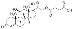 Hydrocortisone hydrogen succinate(Hydrocortisone hemisuccinate)图片
