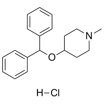 Diphenylpyraline hydrochloride(4-Diphenylmethoxy-1-methylpiperidine hydrochloride)图片