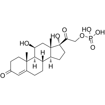 Hydrocortisone phosphate(Hydrocortisone 21-phosphate)图片