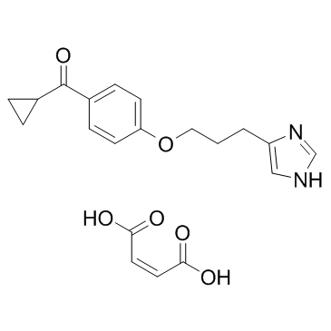 Ciproxifan maleate(FUB 359 maleate)图片