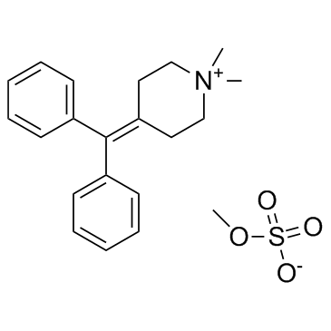 Diphenmanil methylsulfate(Diphemanil mesylate)图片