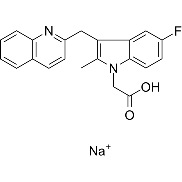 Timapiprant sodium(OC000459 sodium)图片