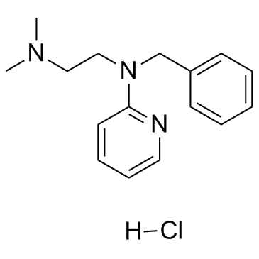 Tripelennamine hydrochloride(Pyribenzamine hydrochloride)图片