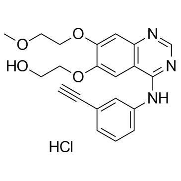 Desmethyl Erlotinib hydrochloride(OSI-420 CP-373420 hydrochloride)图片