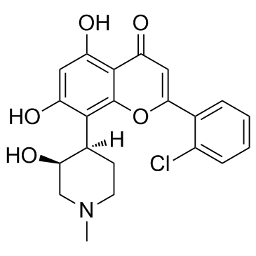 Flavopiridol(L868275 HMR-1275 Alvocidib)图片