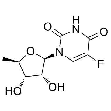 Doxifluridine(Ro 21-97385-Fluoro-5'-deoxyuridine5'-DFUR)图片