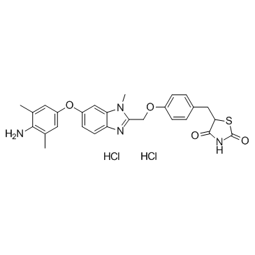 Inolitazone dihydrochloride(EfatutazoneCS-7017RS5444)图片