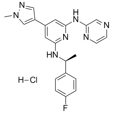 Ilginatinib hydrochloride(NS-018 hydrochloride)图片