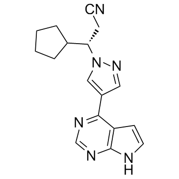 Ruxolitinib S enantiomer(S-RuxolitinibINCB18424)图片
