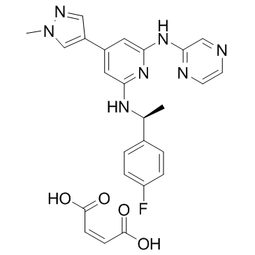 Ilginatinib maleate(NS-018 maleate)图片