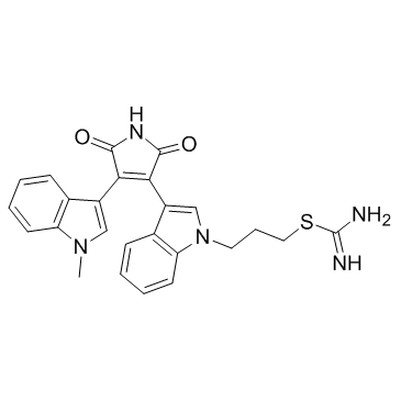 Ro 31-8220(Bisindolylmaleimide IX)图片