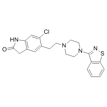 Ziprasidone(CP-88059)图片