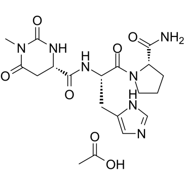 Taltirelin acetate(TA-0910 acetate)图片