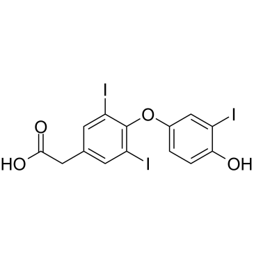 Tiratricol(3,3',5-Triiodothyroacetic acid)图片