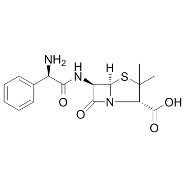 Ampicillin(D-(-)-α-Aminobenzylpenicillin)图片
