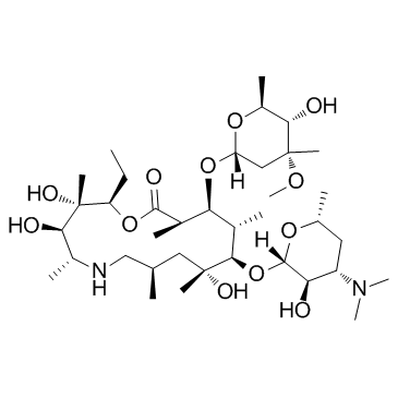 Azathramycin(Azaerythromycin A Desmethyl Azithromycin)图片