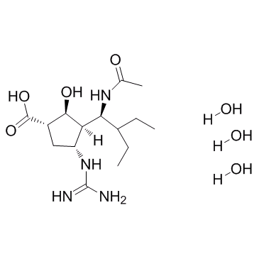 Peramivir trihydrate(RWJ 270201 trihydrateBCX 1812 trihydrate)图片