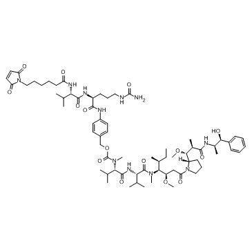 VcMMAE(mc-vc-PAB-MMAE)图片