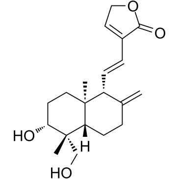 14-Deoxy-11,12-didehydroandrographolide(14-dehydro AndrographolideAP10)图片