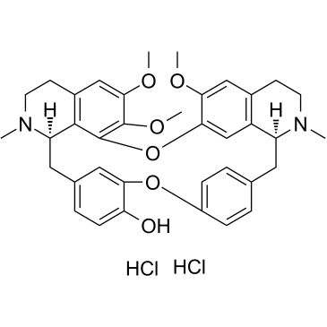 Berbamine dihydrochloride图片