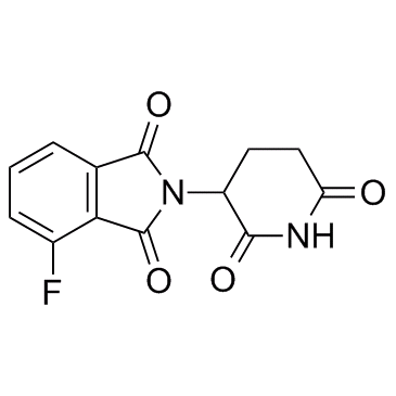 Thalidomide 4-fluoride(Cereblon ligand 4 E3 ligase Ligand 4)图片