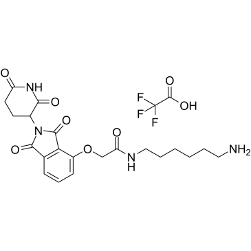 Thalidomide-O-amido-C6-NH2(TFA)图片