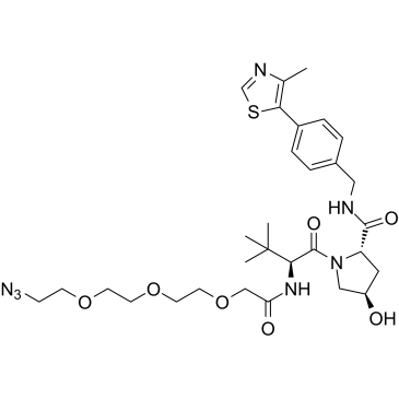 (S,R,S)-AHPC-PEG3-N3(VH032-PEG3-N3)图片