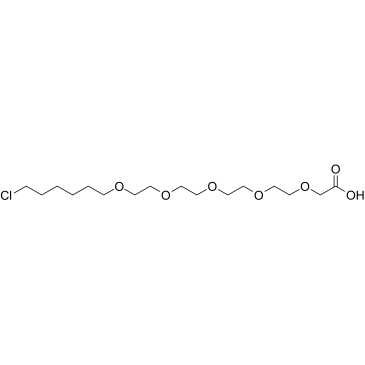 Cl-C6-PEG4-O-CH2COOH(PROTAC Linker 4)图片