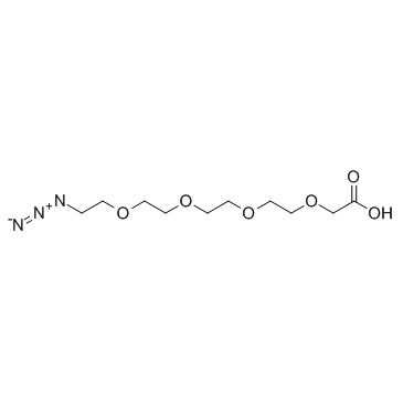 N33-TEG-COOH(N3-TEG-COOH14-Azido-3,6,9,12-tetraoxatetradecanoic acid)图片