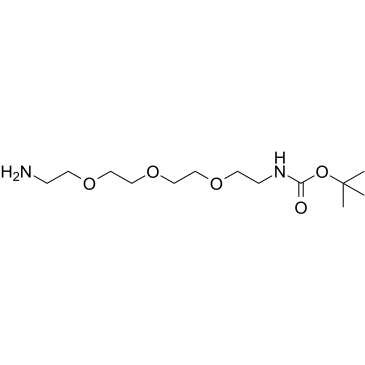 NH2-PEG3-C2-NH-Boc图片