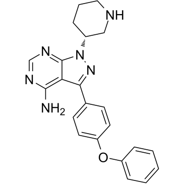 Btk inhibitor 1 R enantiomer(Ibrutinib analog)图片
