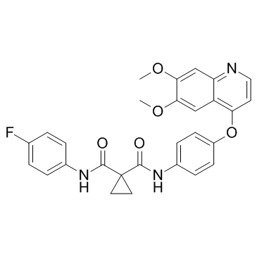 Cabozantinib(XL184BMS-907351)图片
