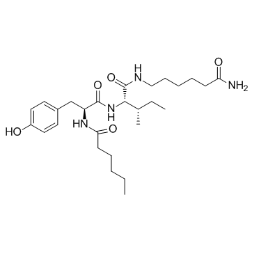 Dihexa(PNB-0408Hexanoyl-Tyr-Ile-Ahx-NH2)图片