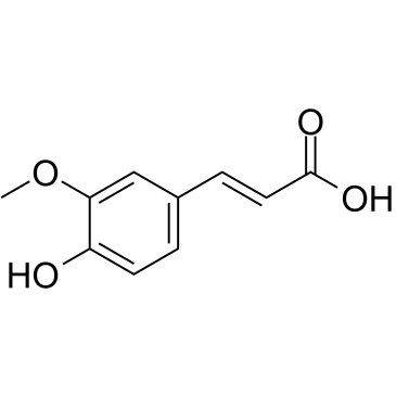 Ferulic acid(Coniferic acid)图片