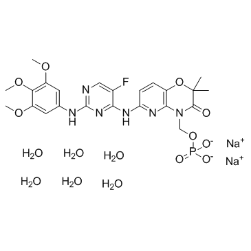 Fostamatinib disodium hexahydrate(R788 disodium hexahydrate)图片