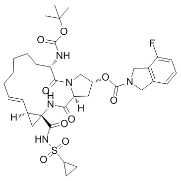 Danoprevir(ITMN-191 R7227 RO5190591 RG7227)图片