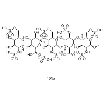 Fondaparinux sodium(Fondaparin sodium SR-90107A)图片