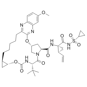 Grazoprevir(MK-5172)图片