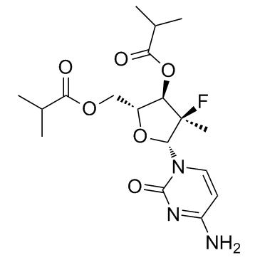 Mericitabine(RG 7128 R-7128 PSI 6130 diisobutyrate)图片
