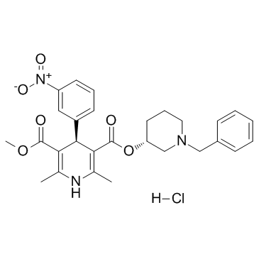 Benidipine hydrochloride(KW-3049)图片