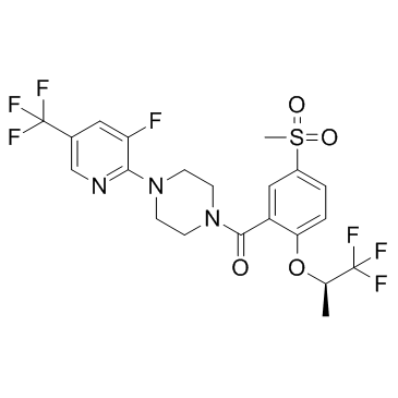 Bitopertin R enantiomer(RG1678(R enantiomer) RO4917838(R enantiomer))图片