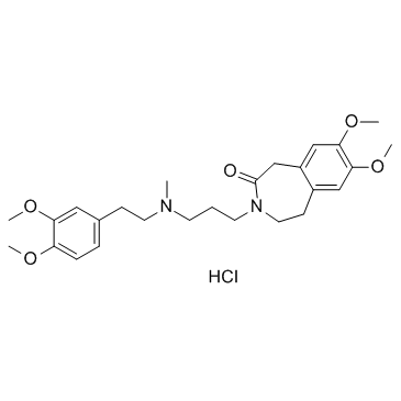 Zatebradine hydrochloride(UL-FS-49UL-FS-49CL)图片
