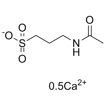 Acamprosate calcium(Calcium N-acetylhomotaurinate)图片