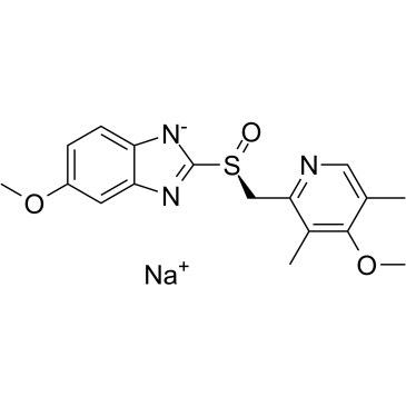 Esomeprazole sodium((S)-Omeprazole sodium)图片