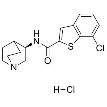 Encenicline hydrochloride(EVP-6124 hydrochloride)图片