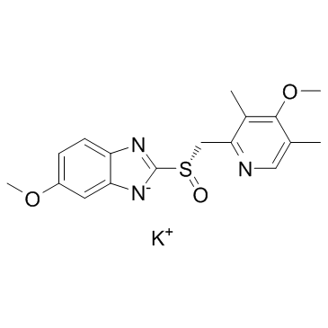 Esomeprazole(potassium salt)((S)-Omeprazole potassium)图片